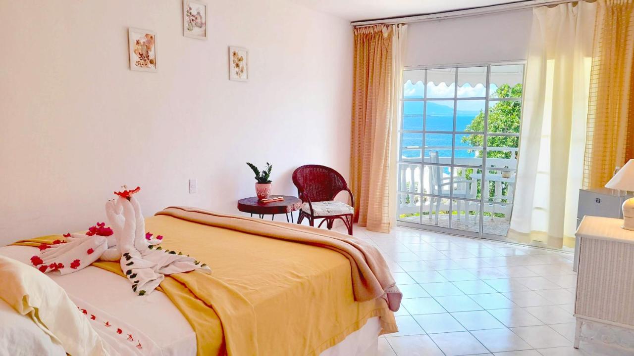 Habitación Doble Deluxe con balcón y vistas al mar