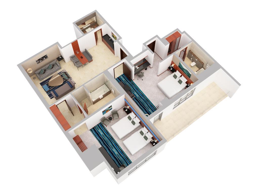 Suite Deluxe con 2 Camere da Letto