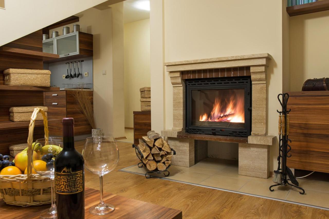Three-Bedroom Maisonette Fireplace