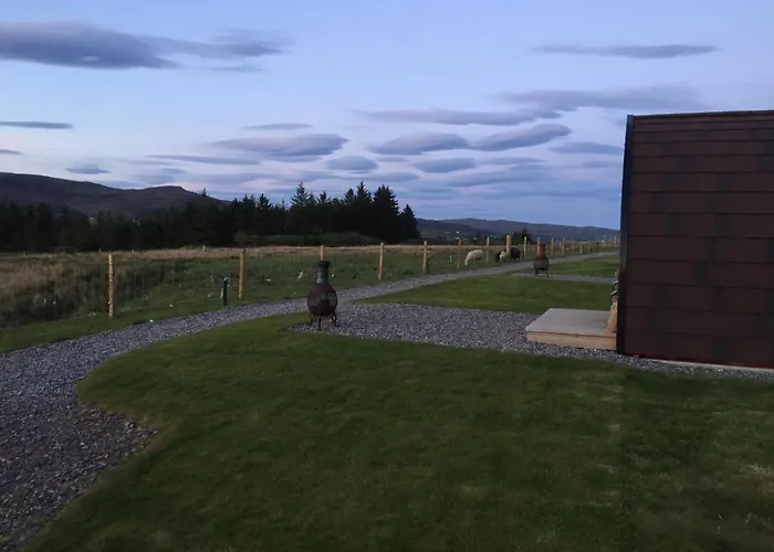 Skeabost View Pods Skye