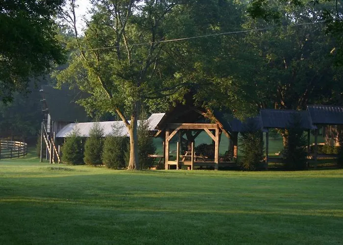 Whimsical Gatehouse At Dark Horse Retreat