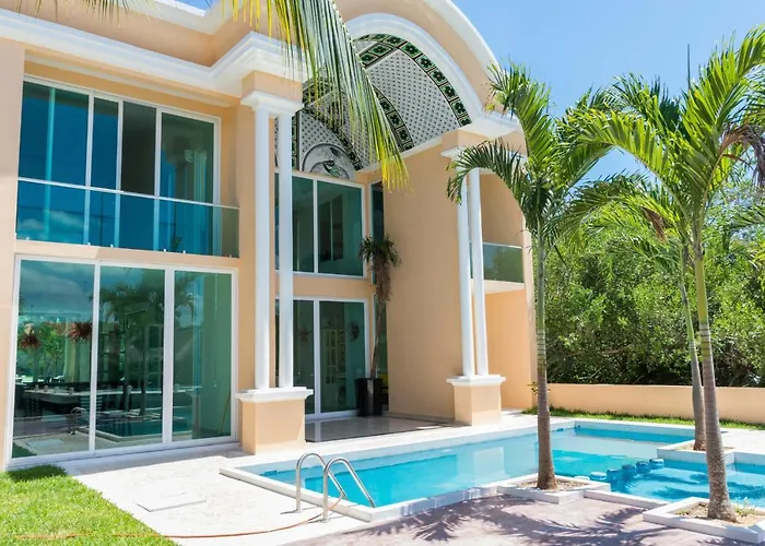 Hermosa Mansion En Puerto Aventuras Con Alberca