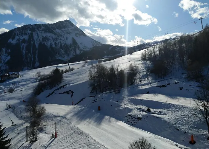 Corbier Centre Vostok 32M2 Balcon Sud Vue Pistes Tourisme 2 Etoiles