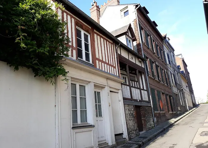 -Parking Prive -Maison Entiere -Balancoire En Interieur-Coeur Historique -La Clef De Honfleur