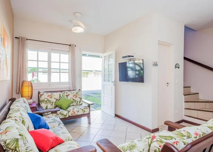 Bhaus Juquei - Beach House Com 2 Quartos - Cama King - Quintal Com Churrasqueira Privativa - Piscina No Condominio - 2 Vagas - Condominio Com 8 Casas - 600M Da Praia - Ar Condicionado Split Nos Quartos E Sala - Nao Possui Roupa De Cama E Banho