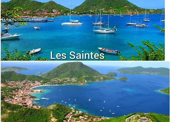 Spacieux F2 Le Colibri, Vue Exceptionnelle Sur La Soufriere Et La Mer