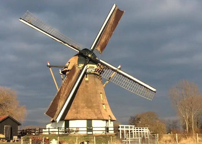 Mondriaanmolen, A Real Windmill Close To Amsterdam