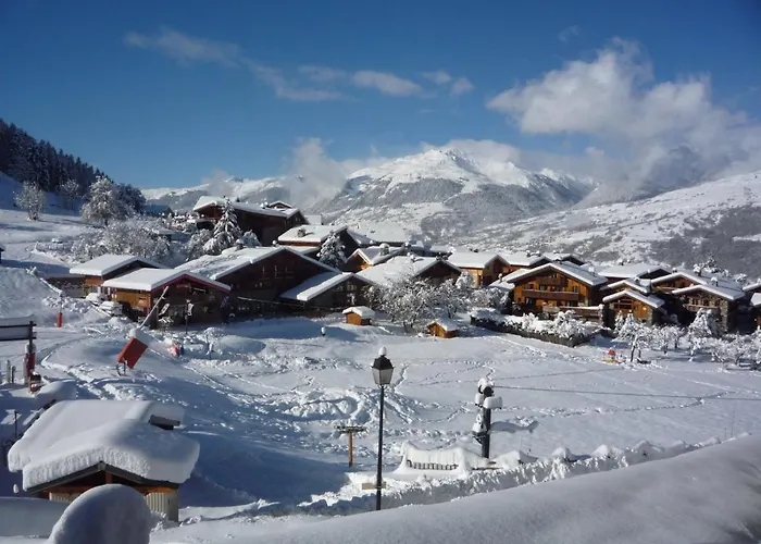 Montchavin La Plagne, Pistes 50M, Balcon Vue Mont Blanc