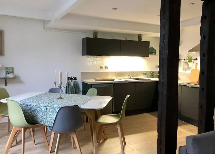 Charmant T3 Coeur De Ville Avec Parking Option Repas