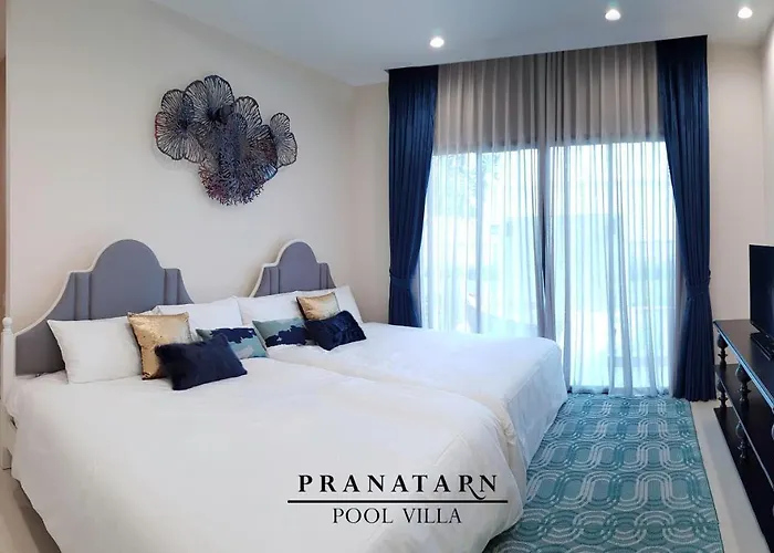 Pranatarn Pool Villa Beach Night Cottage