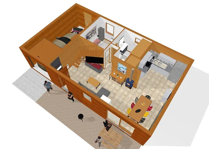 Chalet Tout Confort 'Le Grand Pre', Dog Friendly, Terrain Cloture, Garage