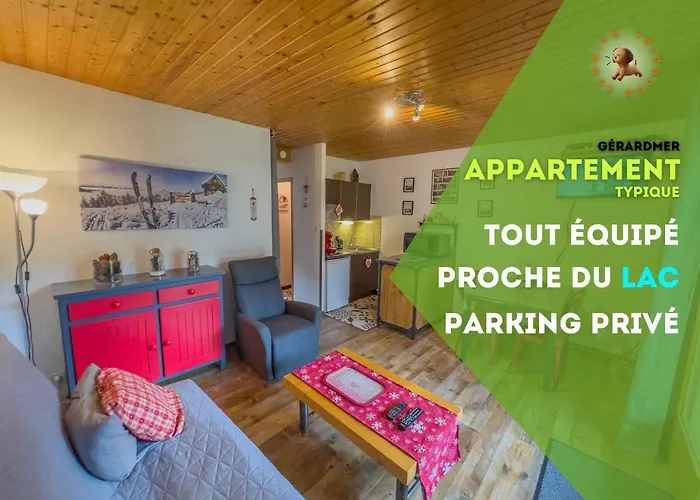 Joli Appartement 'Les Airelles Du Lac' T2, Rez De Jardin, Parking