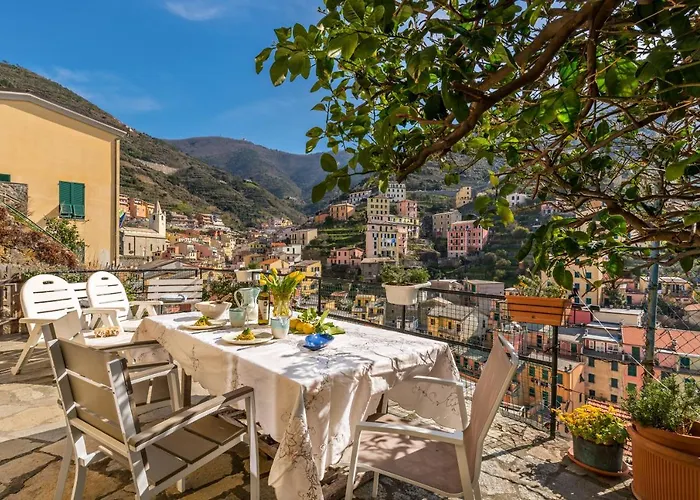 Villino Caterina House: Big Terrace Seaview