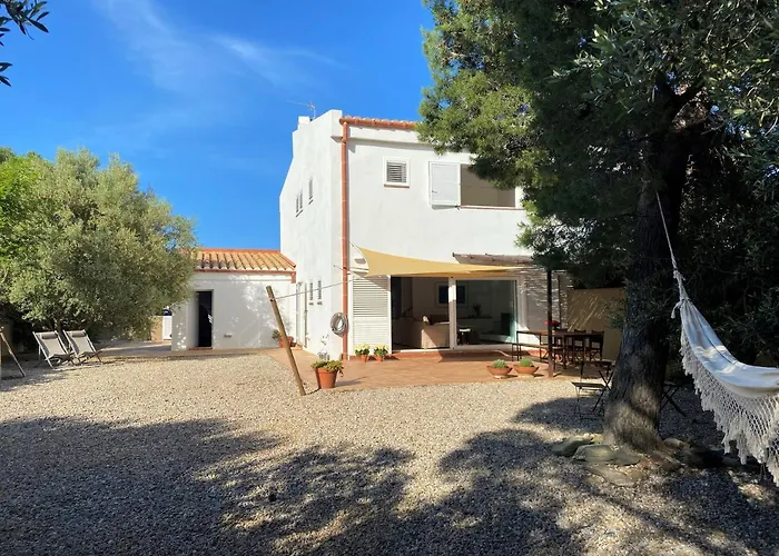 Llebeig -Casa Mediterranea Con Gran Jardin