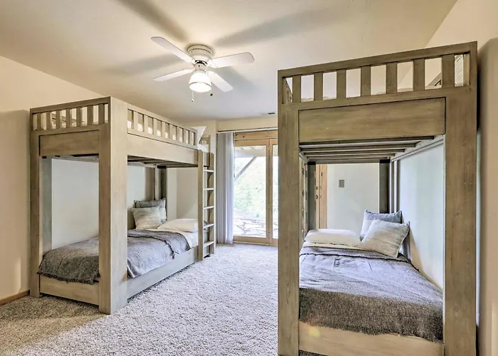 Mountain Retreat W/ Deck: Ski, Soak, Golf & Hike!