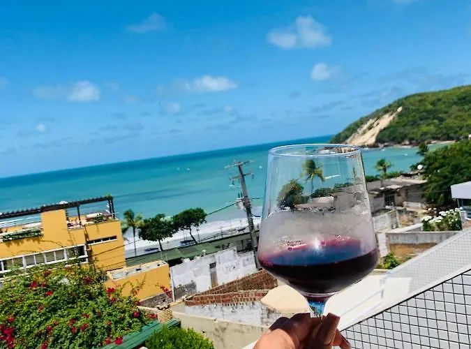 Maravilhoso Flat Com Vista Para O Mar De Ponta Negra