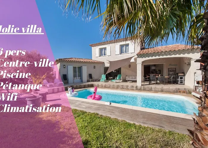 Villa Deidiere 6Pers/Piscine/Petanque/Clim