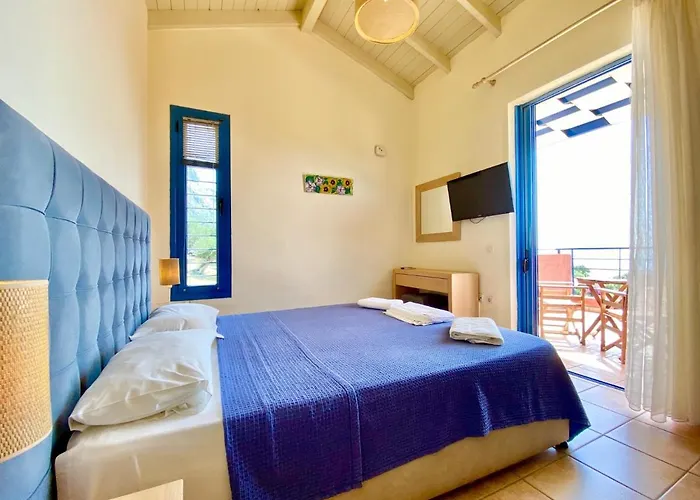Villa Barbati Thalassaki With Private Pool By Dadovillas