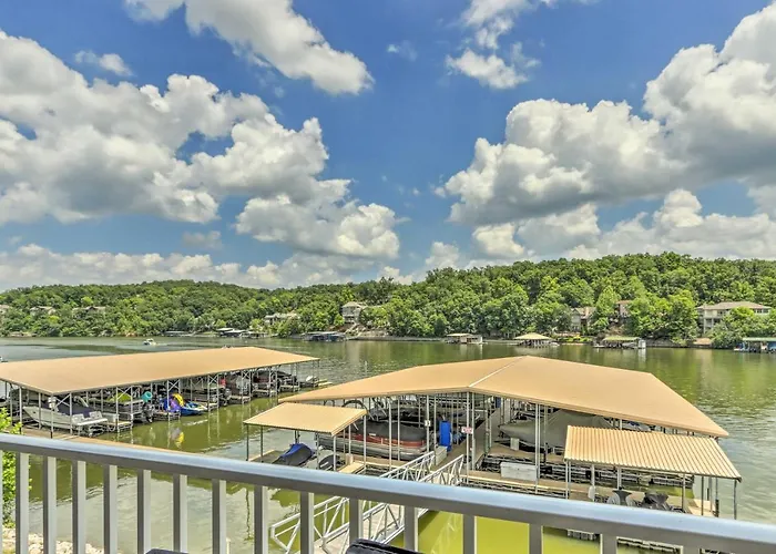 Lake & Poolside Fun! Water-View Camdenton Condo