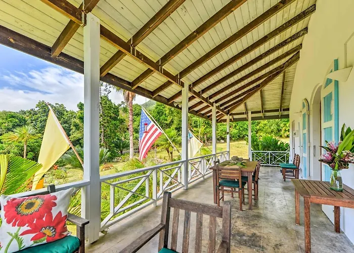 Nevis Home W/ Pool, Stunning Jungle & Ocean Views!