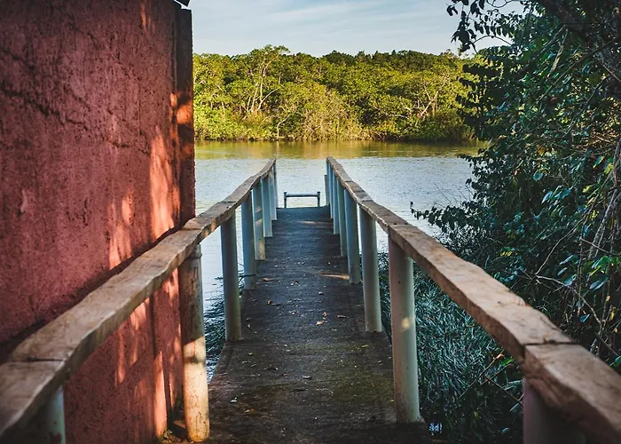 Belo Rancho beira-rio c Pescaria e Lazer em Iguape