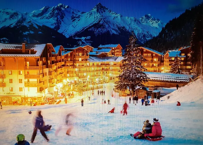 L'Erable at Les Chalets De Florence: Cozy Ski-In Apartment in Valfrejus