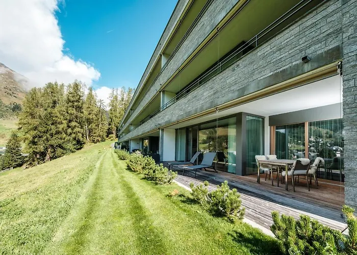 Luxury Davos Apartment For 4 - Panorama Terrace & 5 Star Hotel Spa