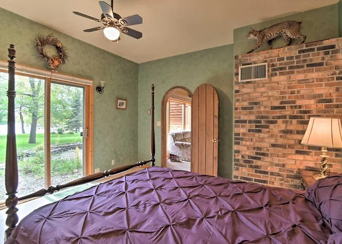 Spacious Lakefront Home W/ Patio & Boat Dock!