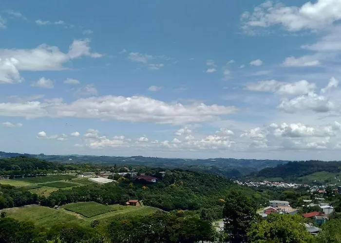 Apto super aconchegante/linda vista para Vale dos Vinhedos