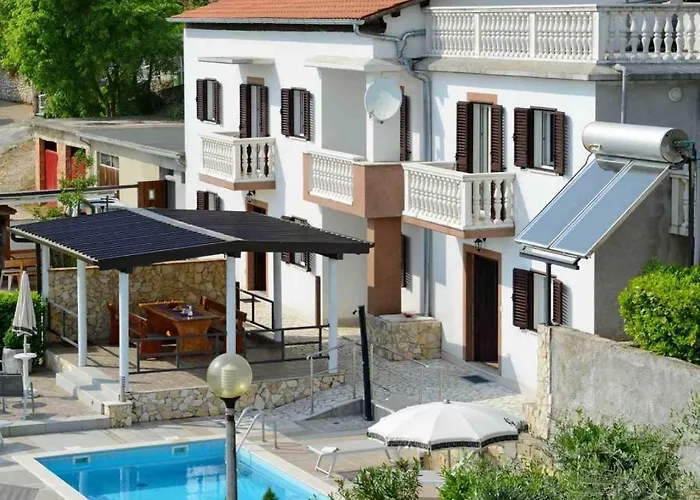 Holiday House In Rabac With Sea View, Air Conditioning, Wifi, Washing Machine 577-1