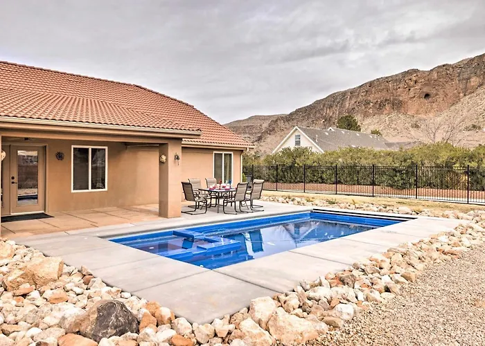 Hurricane Home W/ Pool & Spa ~ 25 Mi To Zion!