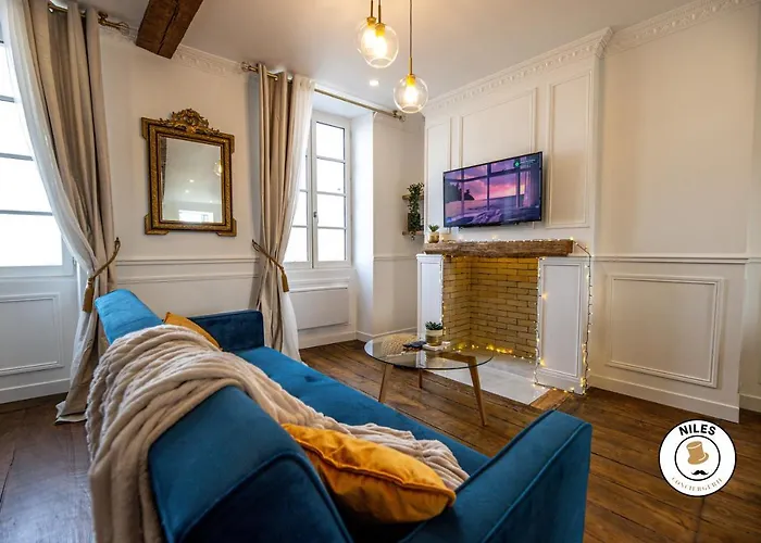 L'Haussmann, Rare, Appartement Vue Chateau Et Palmiers