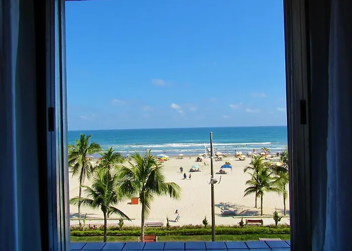 Apto Pe Na Areia Com Vista Para O Mar E Wifi