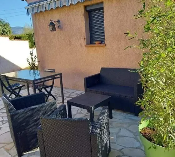 Studio Climatise Dans Villa Calme A 15Km De Cannes
