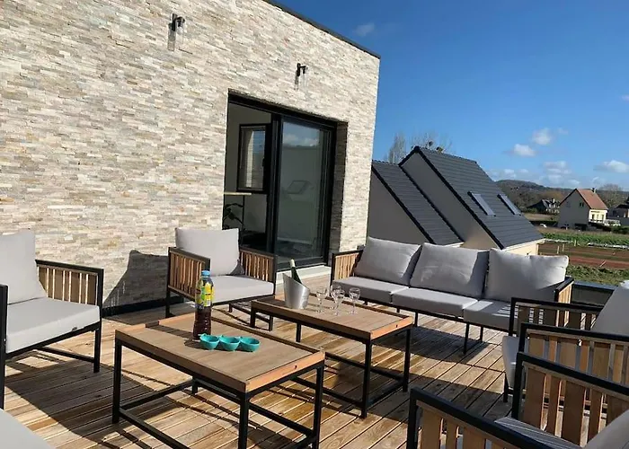 Villa Moderne Houlgataise/Roof Top/Proche Mer !