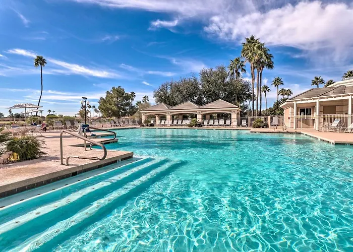55+ Sun Lakes Casa W/ Fenced Yard & Pool Access