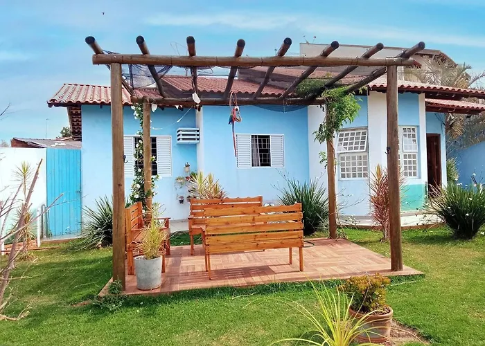 Casa Azul Antares 3 Quartos - Pet Friendly