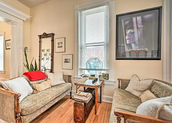 Historic 'Watson' Brick House W/ Private Deck!