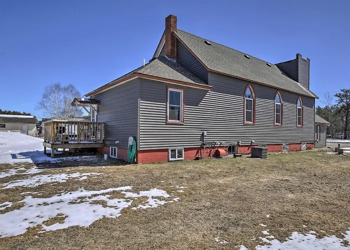 Renovated Historic Church Along Namekagon River!