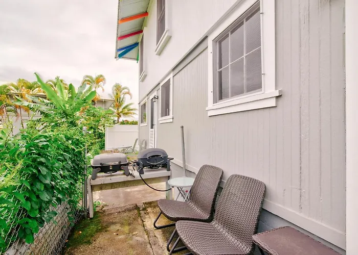New - Pineapple Loft - Entire House Downtown Hilo With Ac