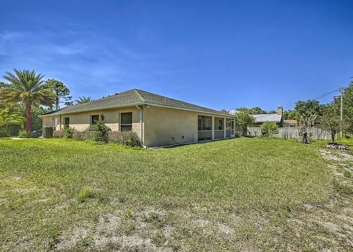 Peaceful Lehigh Acres Home W/ Grill + Lanai!