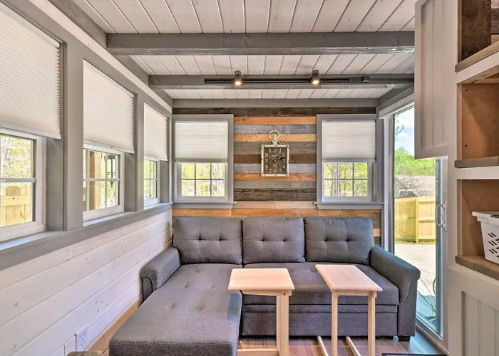 Blairsville Tiny Home W/ Covered Furnished Deck!
