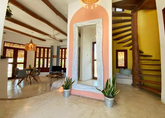 Private House With Salt Water Pool - Casa Privada Con Piscina Salada-Casa Cacahuate Holbox