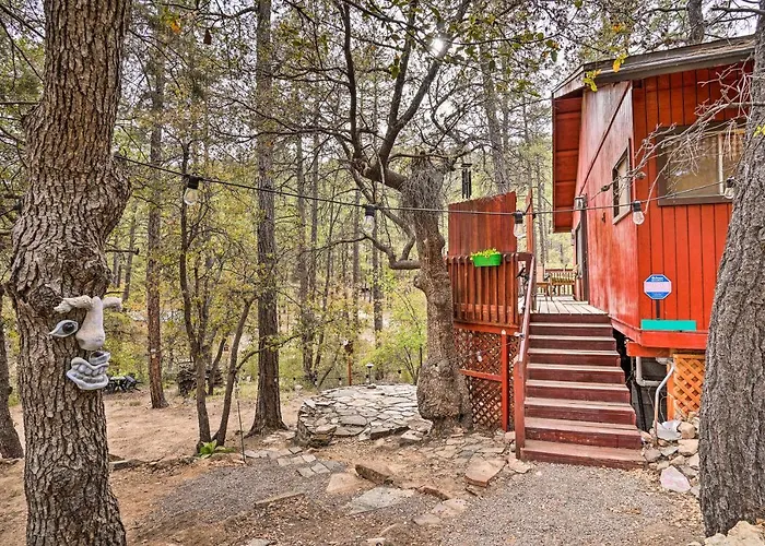 Peaceful Cabin W/ Deck & Grill: 1 Mi To Crown King
