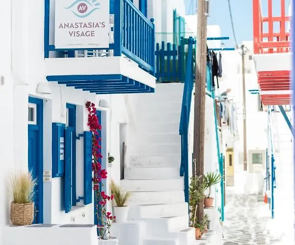 Anastasia'S Visage Stylish Accommodation Rooms City Centre Mykonos