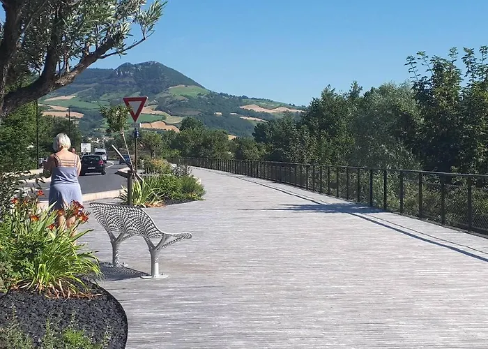 Les Bambous - Rez De Jardin Millau Centre - Parking Privatif, Wifi