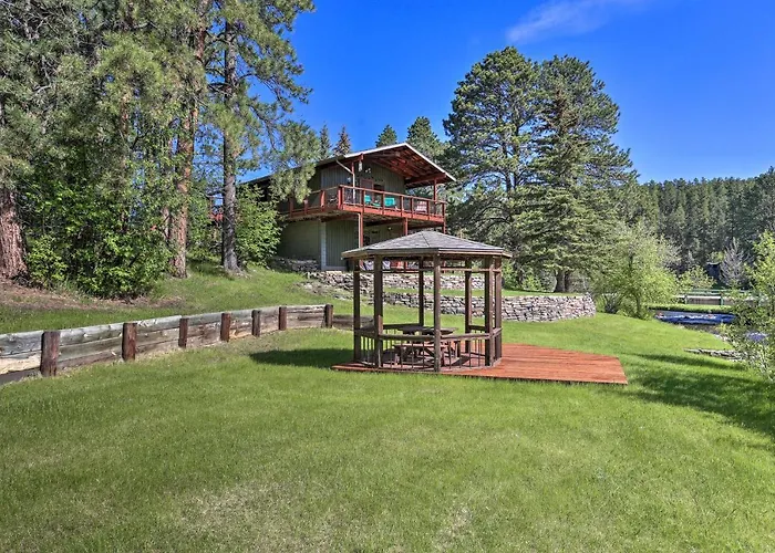 Creekside Rapid City Cabin W/ Deck On 30 Acres!