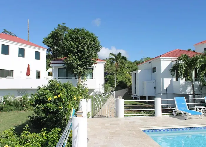 Serene Cruz Bay Villa Sep Mstr Kg Suite Stunning Sunsets