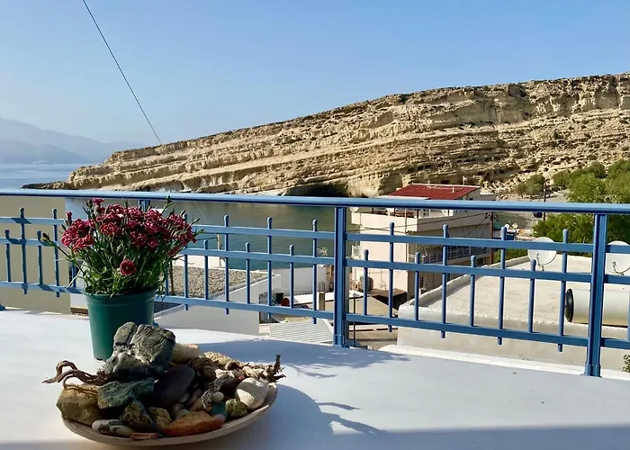 Villa Red Beach - Matala Love