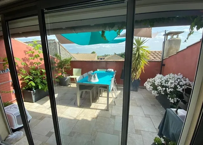 Le Loft Duplex, 2 Terrasses, Au Coeur Du Village